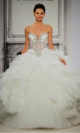 Pnina tornai trouwjurk