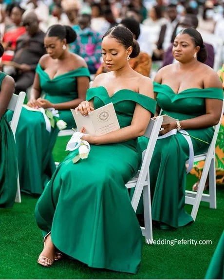 Nigeriaanse chief bruidsmeisjes jurken 2023