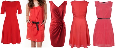 Rood kanten kleedje