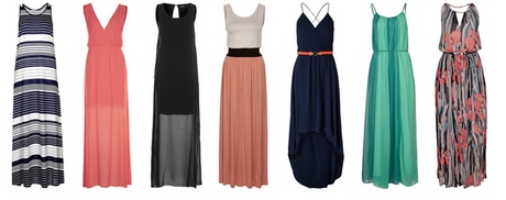 Maxi dress legergroen