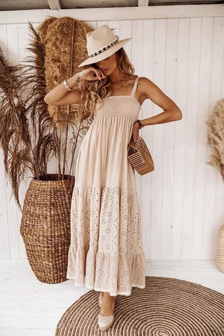 Maxi boho jurk