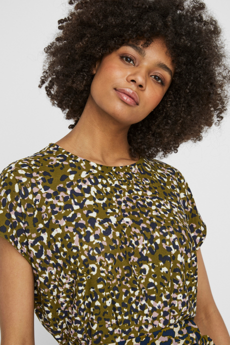 Vero moda jurk panterprint groen