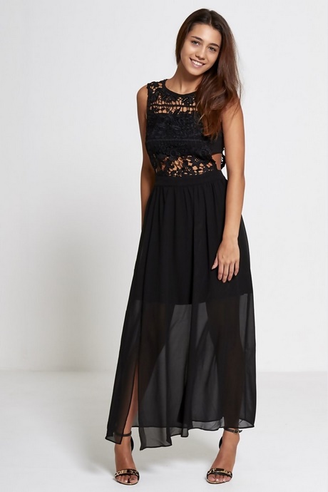 Chiffon maxi dress