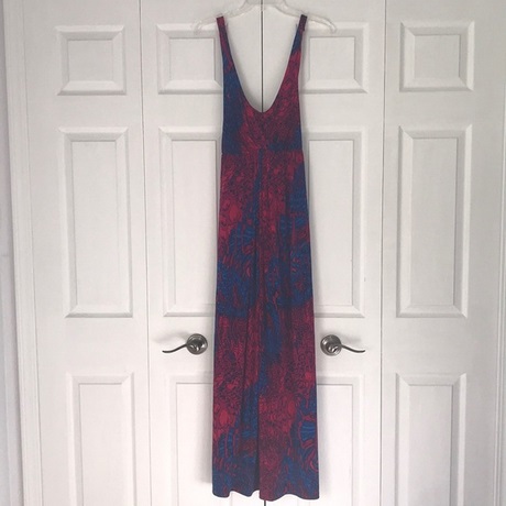 Extra lange maxi dress