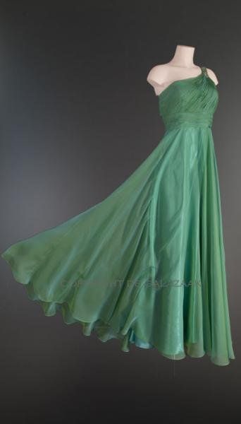 Groene gala jurk