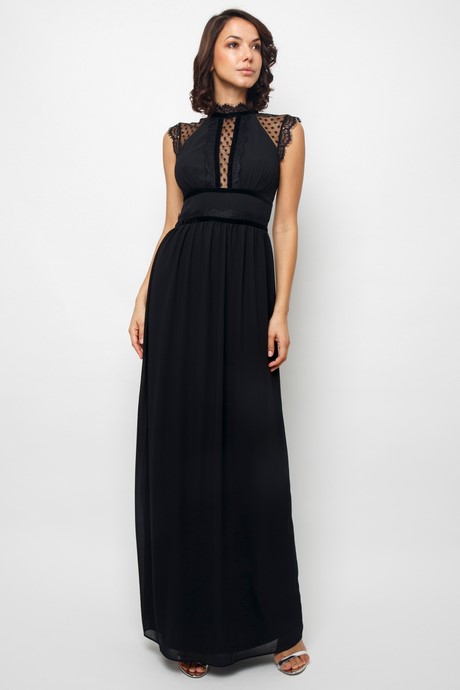 Only maxi dress zwart