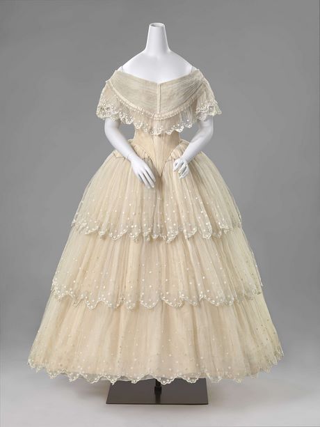 Antieke victoriaanse jurk