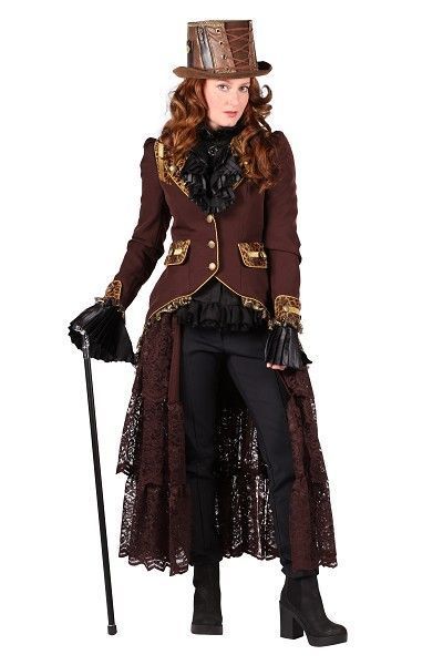 Steampunk dames kleding