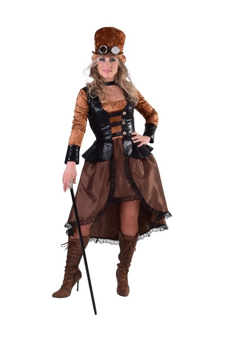 Steampunk dames kleding