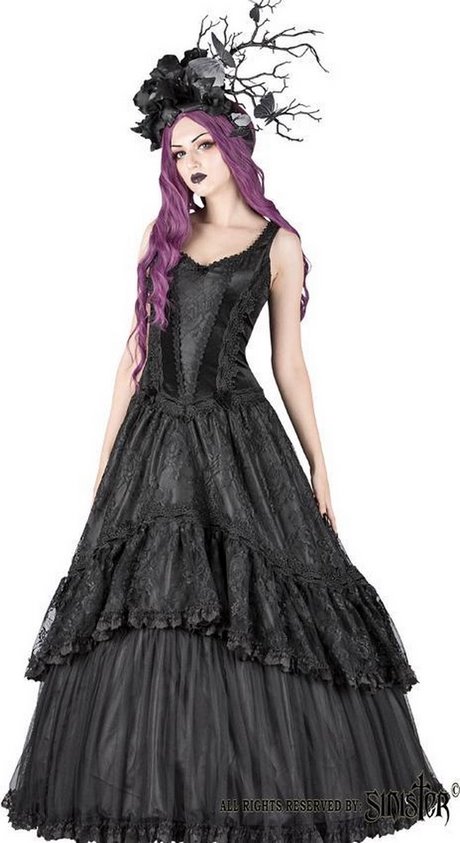 Victoriaanse gothic kleding