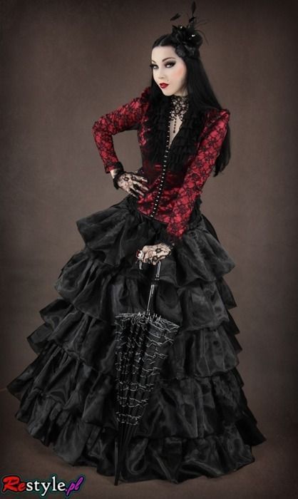 Victoriaanse gothic kleding