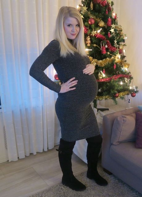 Zwangerschaps feest jurk