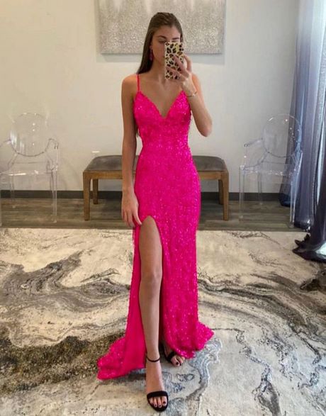 Lange getailleerde prom dresses 2023