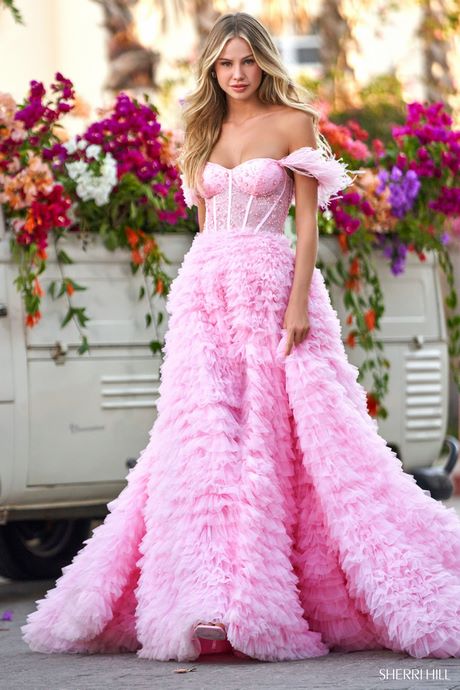 Roze prom dresses 2023
