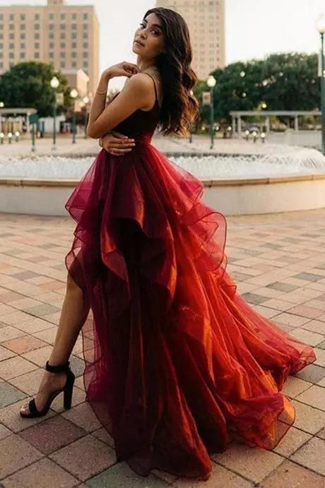Prom dresses 2024 burgundy