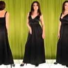 Zwarte lange jurk