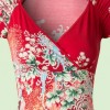 King louie 50s gina maiko flamingo dress in red