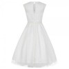 Witte vintage jurk