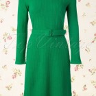 Vintage groene jurk