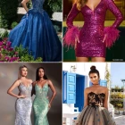 Short two piece prom dresses 2024