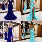 Long mermaid prom dresses 2024