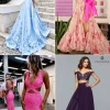 Two piece 2024 prom dresses